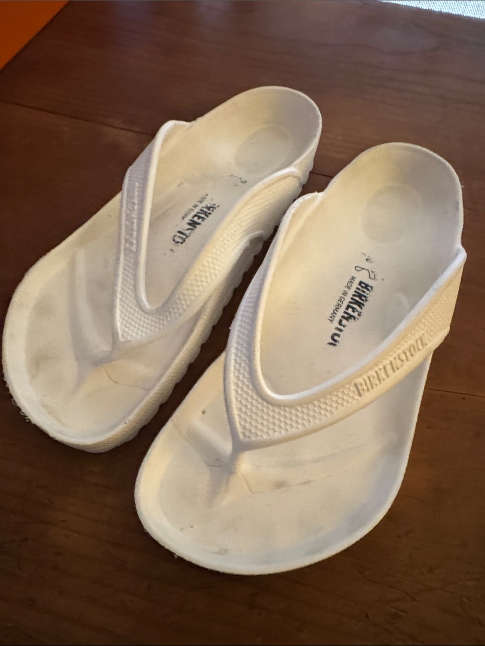 Birkenstock White Women’s Slide Sandals